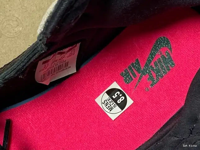 1st Kicks Black 1 Tint Retro 555088-081 High Air Crimson Jordan 0529